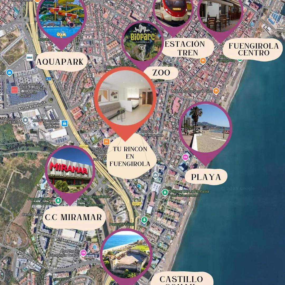 Estudio Playa & Centro - Piscina Y Todo A Pie Fuengirola