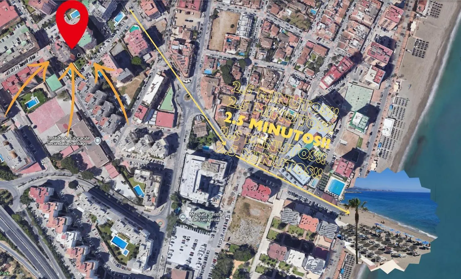 Apartamento Estudio Playa & Centro - Piscina Y Todo A Pie Fuengirola